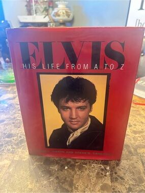 Red Hardcover Biography - His Life From A to Z